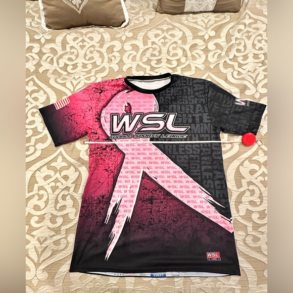 World Sports League Crew Neck Cancer Survivor Jersey - Size Large - Picture 6 of 11